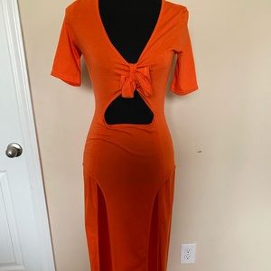 Short Sleeve Maxi Dress